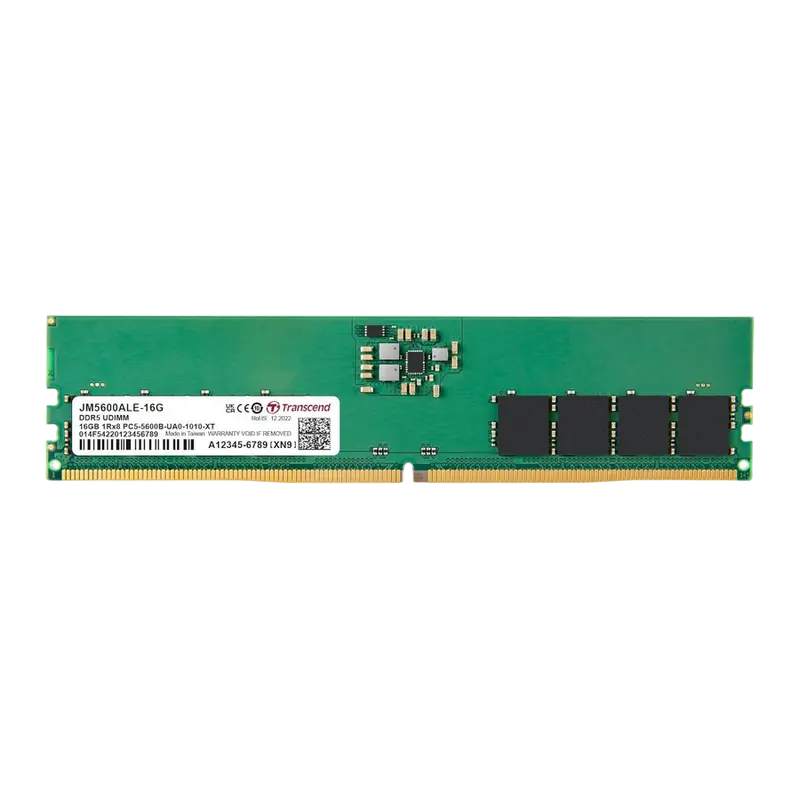 Оперативная память Transcend JetRam, DDR5 SDRAM, 5600 МГц, 16Гб, JM5600ALE-16G - photo