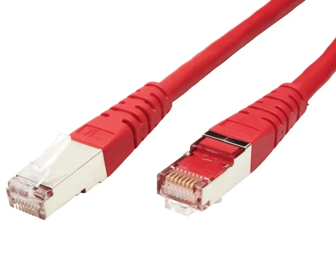 Патч-корд Cablexpert PP6-3M/R, Cat6 FTP , 3м, Красный - photo