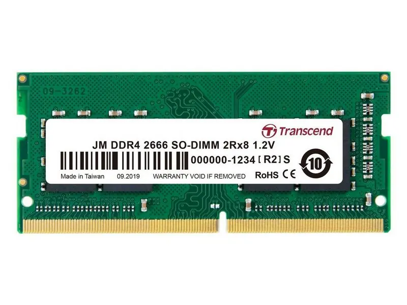 Оперативная память Transcend JM2666HSE-32G, DDR4 SDRAM, 2666 МГц, 32Гб, JM2666HSE-32G - photo