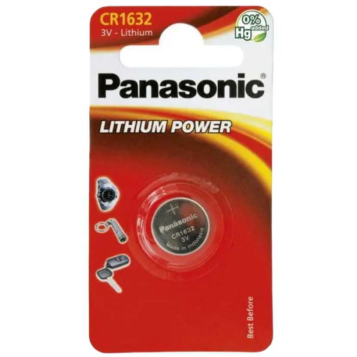 Baterii rotunde Panasonic CR-1632EL, CR1632, 1buc. - photo