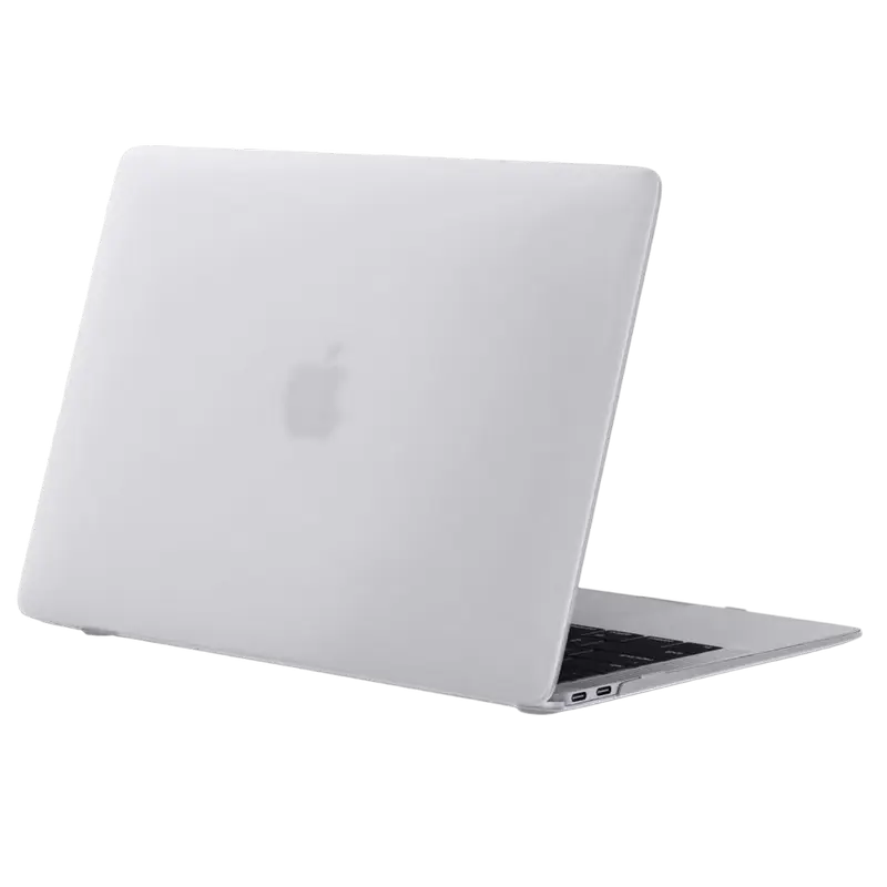 Чехол для ноутбука Tech Protect Smartshell Macbook Air 13 (2018-2020), 13.3", Поликарбонат, Matte Clear - photo