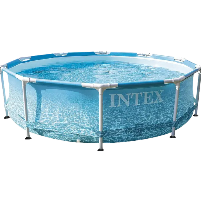 Piscină cu cadru metalic Intex Metal Frame, 4485L, Albastru deschis, 28206 - photo