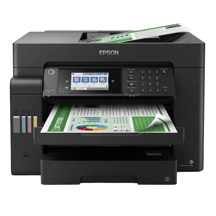 Multifunctional Inkjet Epson L15150, Negru - photo