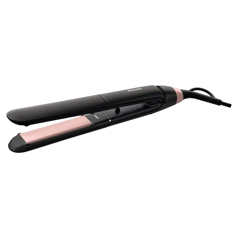 Placă de îndreptat părul PHILIPS StraightCare Essential BHS378/00, Negru - photo