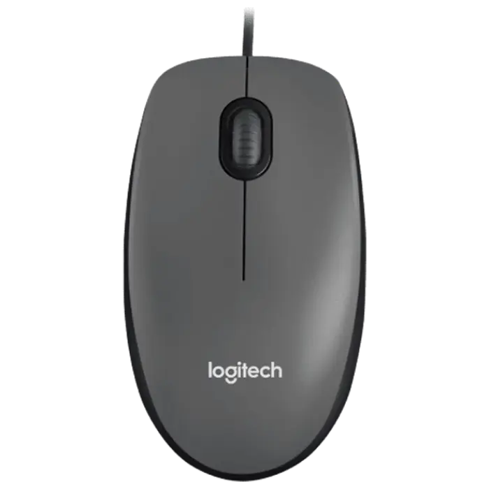 Mouse Logitech M90, Gri - photo