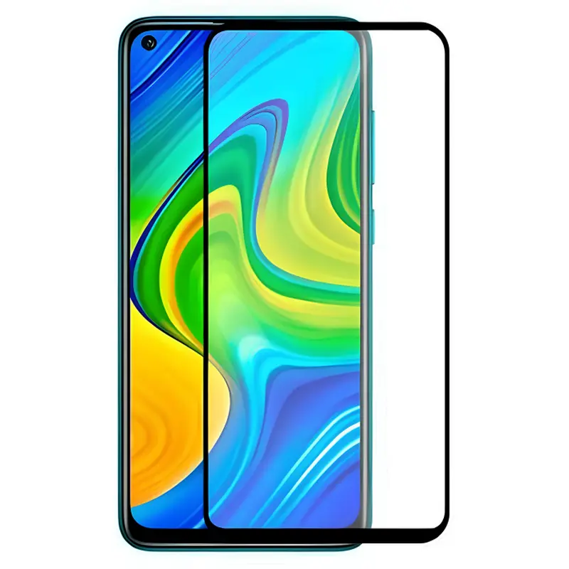 Защитное стекло Xcover Redmi Note 9 3D Full covered, Чёрный - photo