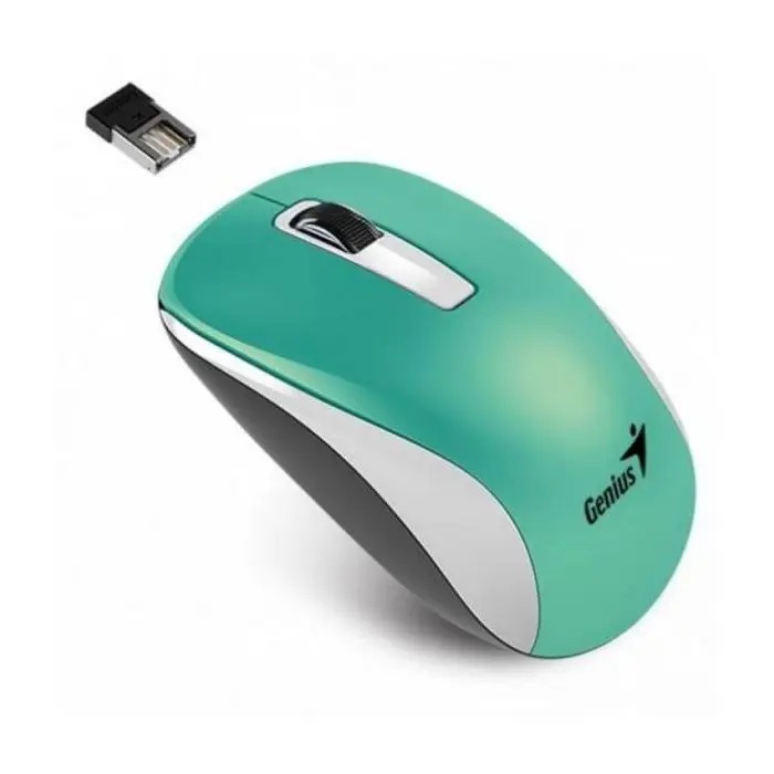 Mouse Wireless Genius NX-7010, Turcoaz - photo