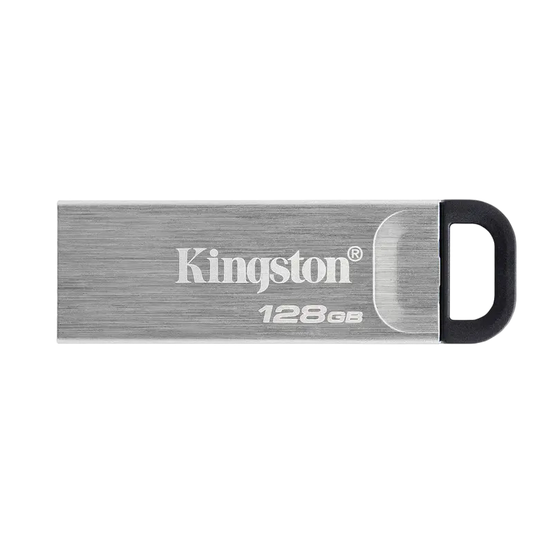 Memorie USB Kingston DataTraveler Kyson, 128GB, Argintiu - photo