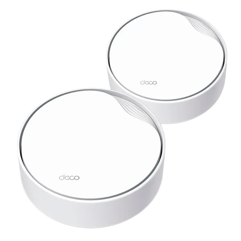 Whole-Home Mesh Dual Band Wi-Fi 6 System TP-LINK, "Deco X50-PoE(2-pack)", 3000Mbps, MU-MIMO, 2.5Gbps - photo