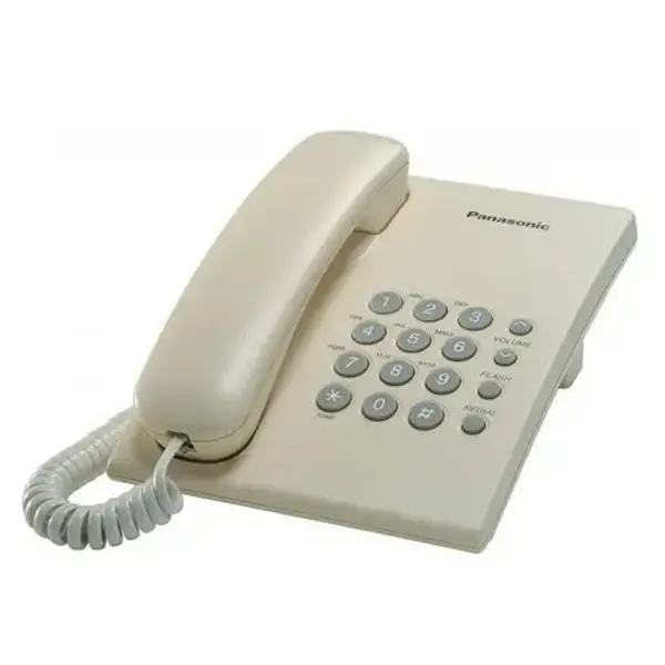 Telefon cu fir Panasonic KX-TS2350, Bej - photo