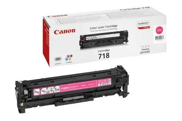 Laser Cartridge Canon 718 M, Magenta - photo