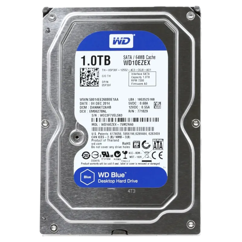 Unitate HDD Western Digital WD Blue, 3.5", 1 TB <WD10EZEX> - photo