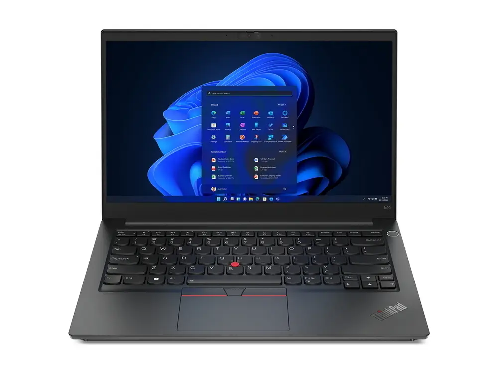 Laptop Business 14" Lenovo ThinkPad E14 Gen 4, Negru, Intel Core i5-1235U, 16GB/512GB, Fără SO - photo