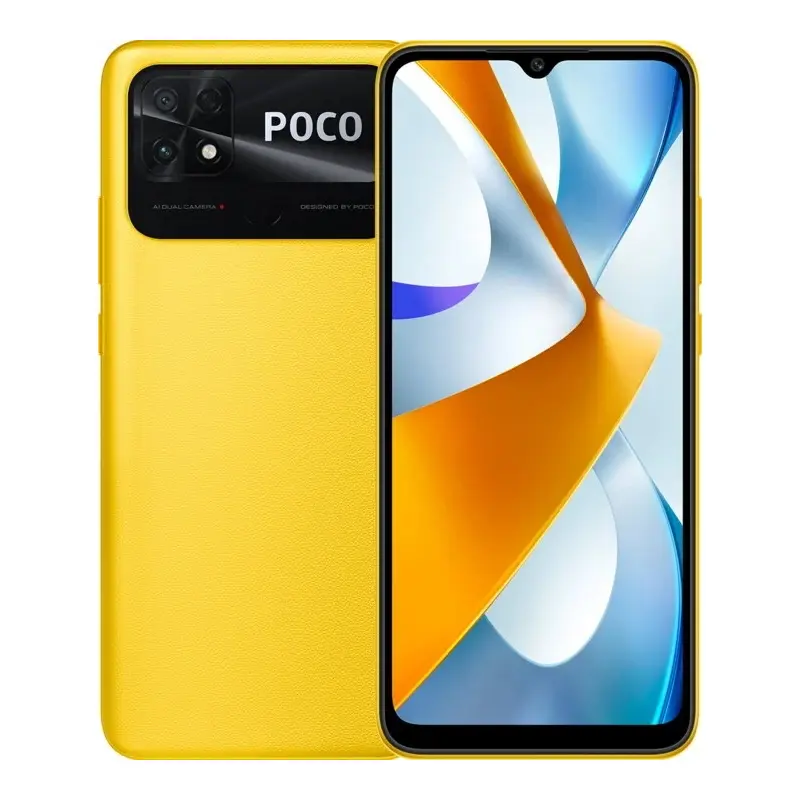 Смартфон Xiaomi Poco C40, 4Гб/64Гб, Жёлтый - photo