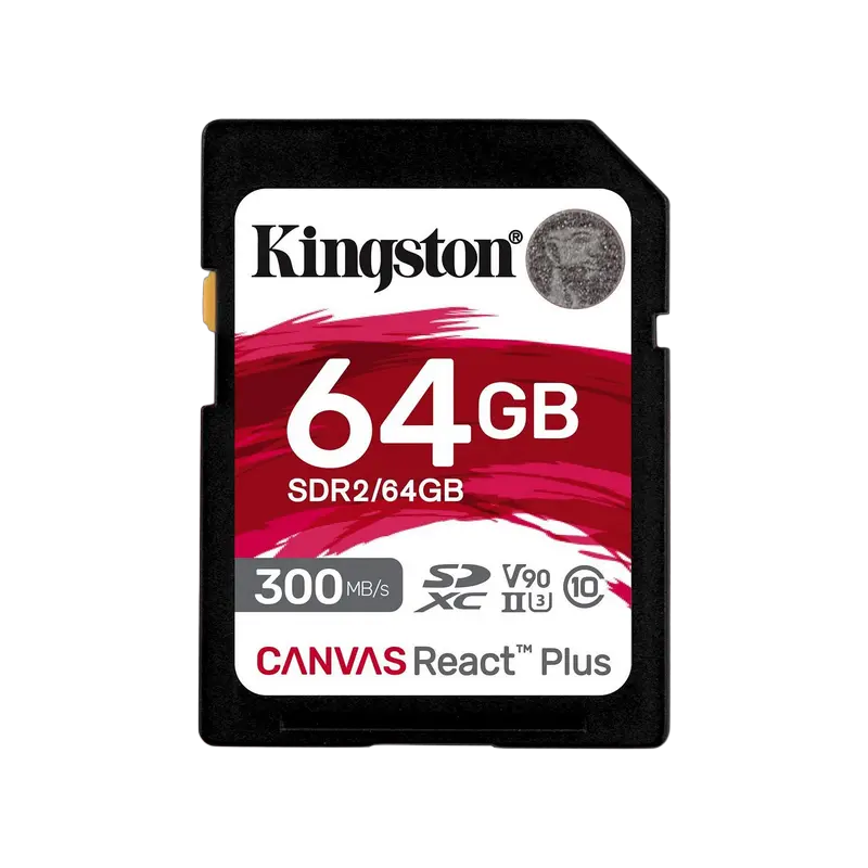 Card de Memorie Kingston Canvas React Plus, 64GB (SDR2/64GB) - photo