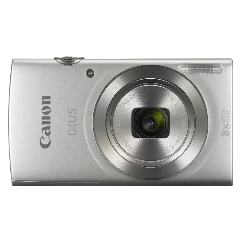 Aparat Foto Compact Canon IXUX 185, Argintiu - photo
