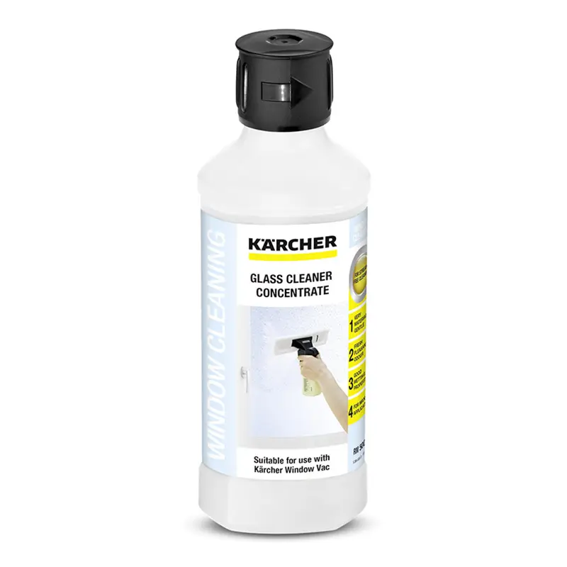 Detergent concentrat pentru curățarea suprafețelor din sticlă, 500 ml Karcher 6.295-772.0 RM 500* - photo