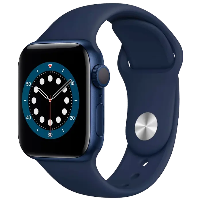 Умные часы Apple Watch Series 6 GPS M00J3, 44мм, Морской Синий - photo