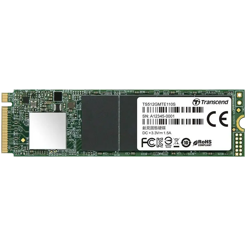 Накопитель SSD Transcend 110S, 512Гб, TS512GMTE110S - photo