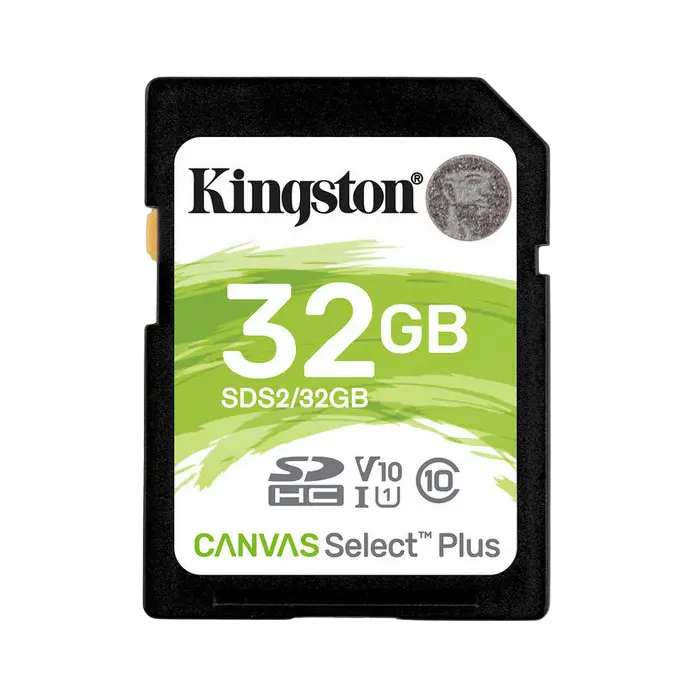 Карта памяти Kingston Canvas Select Plus, 32Гб (SDS2/32GB) - photo