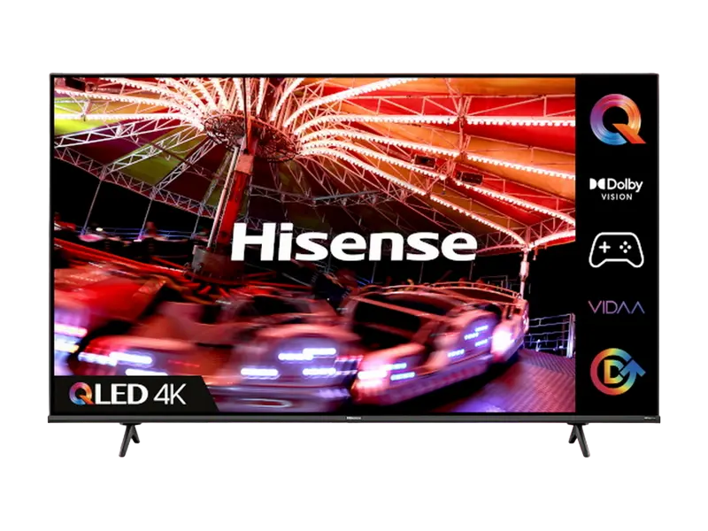 50" QLED SMART Телевизор Hisense 50E7HQ, 3840x2160 4K UHD, VIDAA U OS, Серый - photo