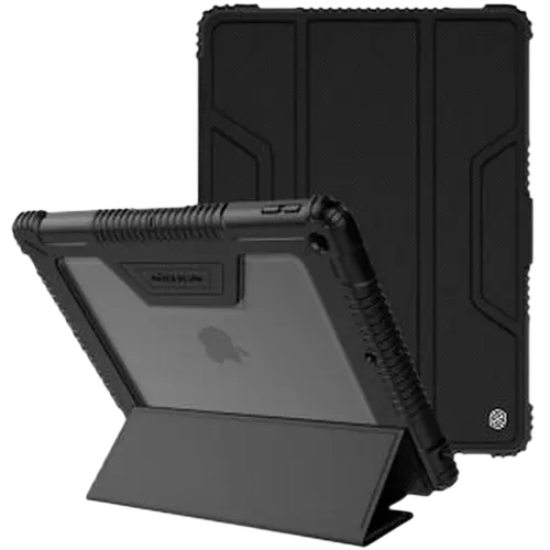 Чехол для планшета Nillkin Bumper Protective Speed Case for iPad, 10,2", Искусственная кожа, Чёрный - photo