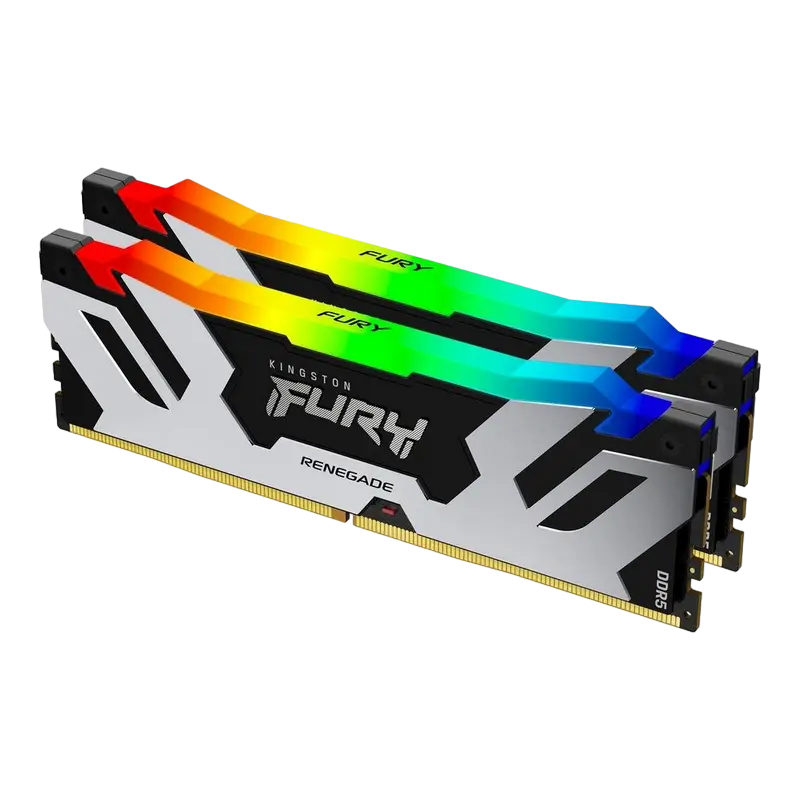 Memorie RAM Kingston FURY Renegade RGB, DDR5 SDRAM, 8000 Mhz, 32 GB, KF580C38RSAK2-32 - photo