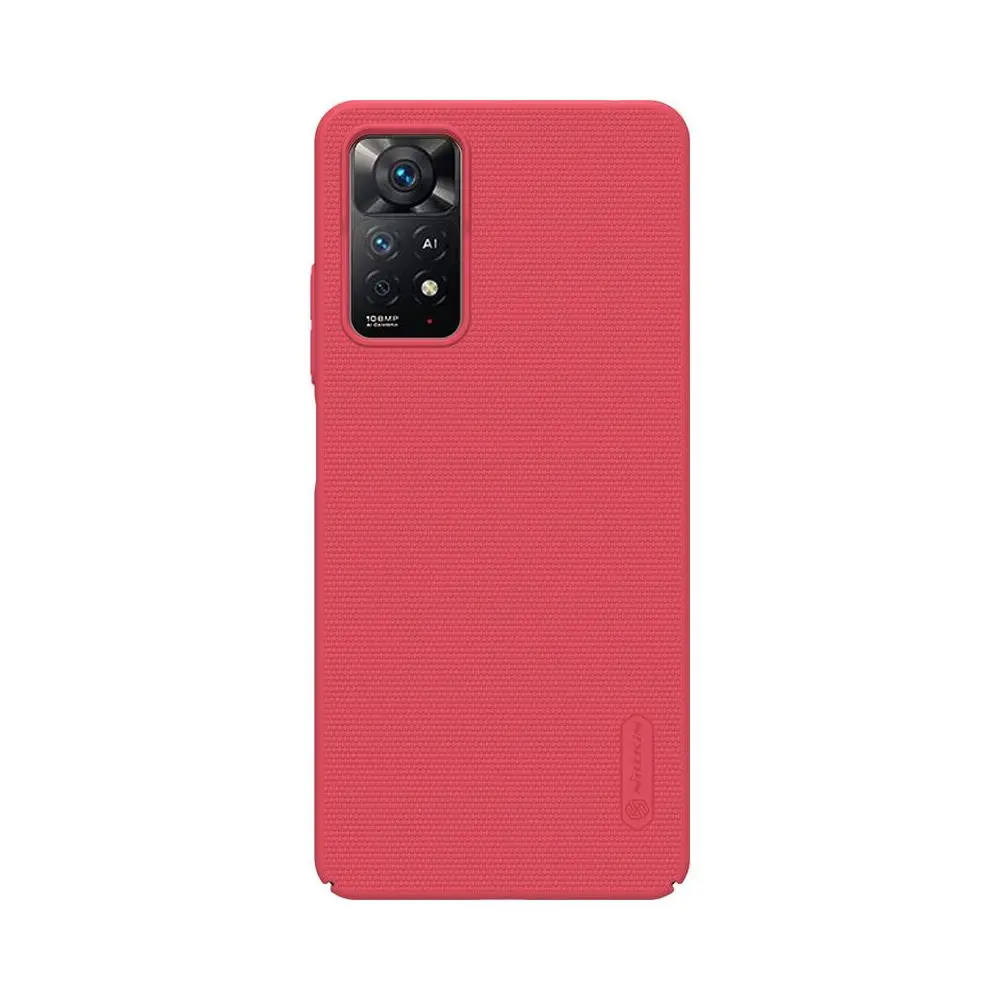 Husă Nillkin Xiaomi Redmi Note 11 Pro - Frosted, Bright Red - photo