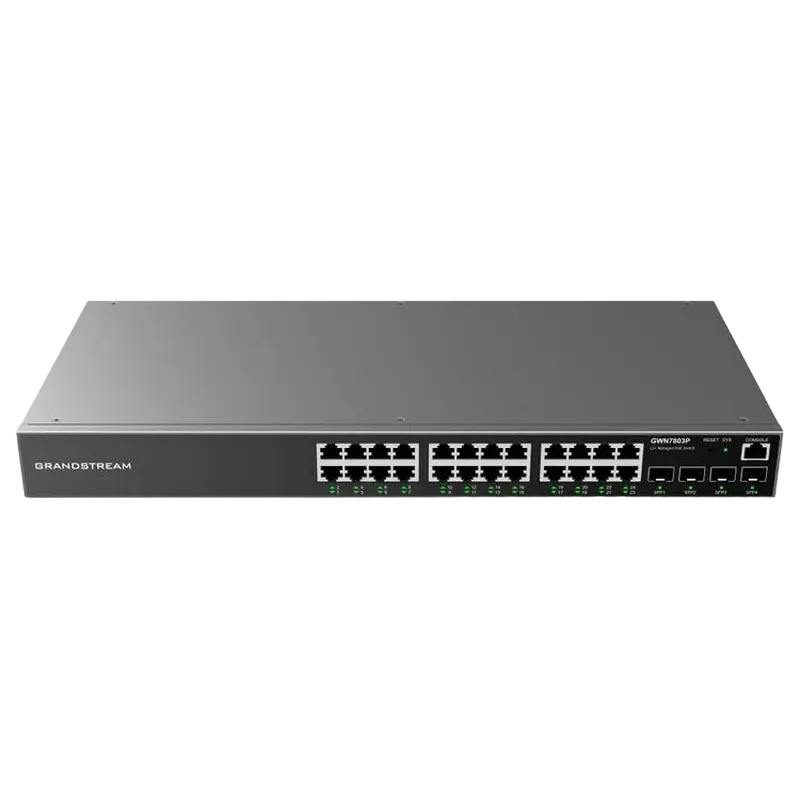 Сетевой коммутатор Grandstream GWN7803, 24x 10/100/1000 Мбит/с - photo