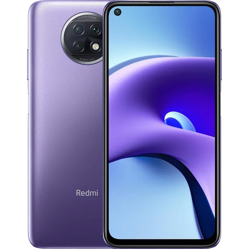 Smartphone Xiaomi Redmi Note 9T, 4GB/128GB, Violet - photo