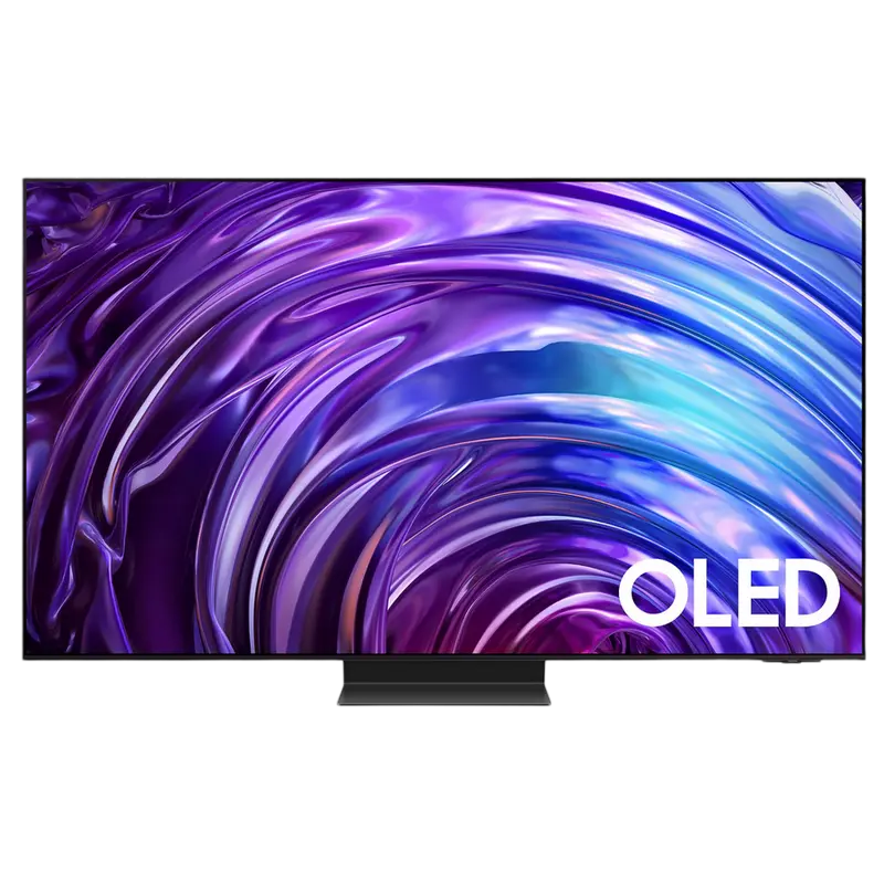 65" OLED SMART Телевизор Samsung QE65S95DAUXUA, 3840x2160 4K UHD, Tizen 8.0, Чёрный - photo