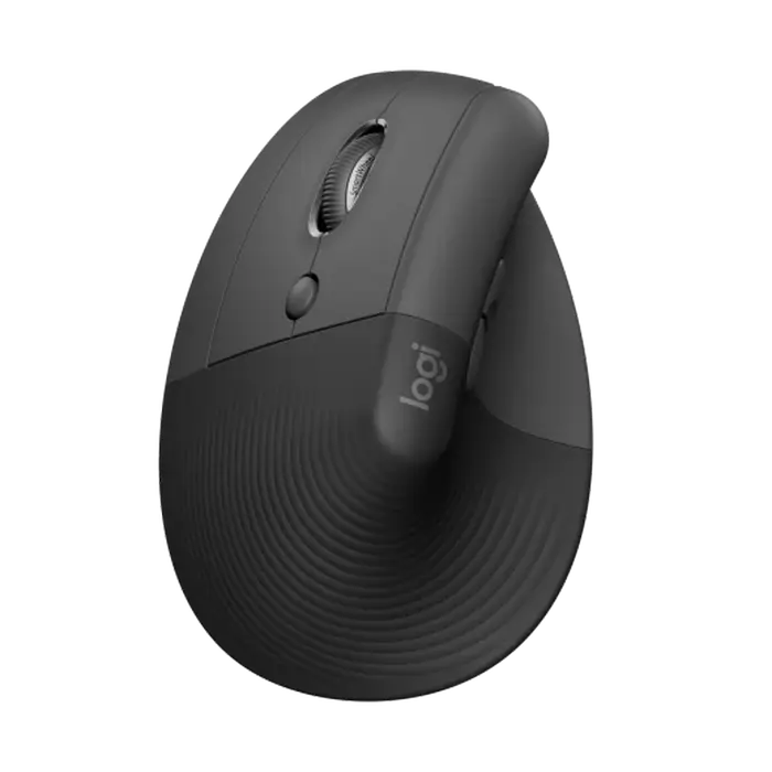 Mouse Wireless Logitech Lift Left Vertical, Negru - photo