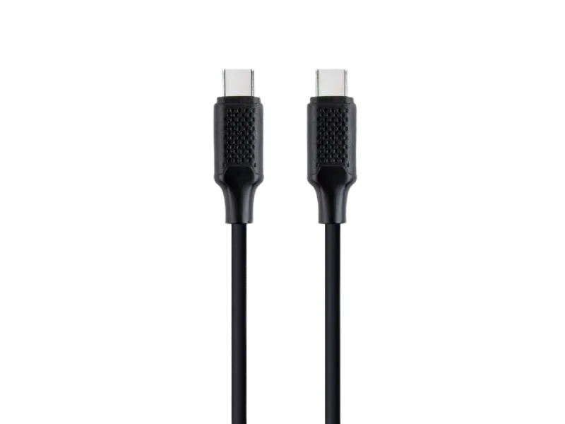 Cablu încărcare și sincronizare Cablexpert CC-USB2-CMCM60-1.5M, USB Type-C/USB Type-C, 1,5m, Negru - photo