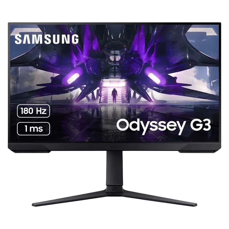 23,8" Monitor Gaming Samsung S24DG300, VA 1920x1080 FHD, Negru - photo