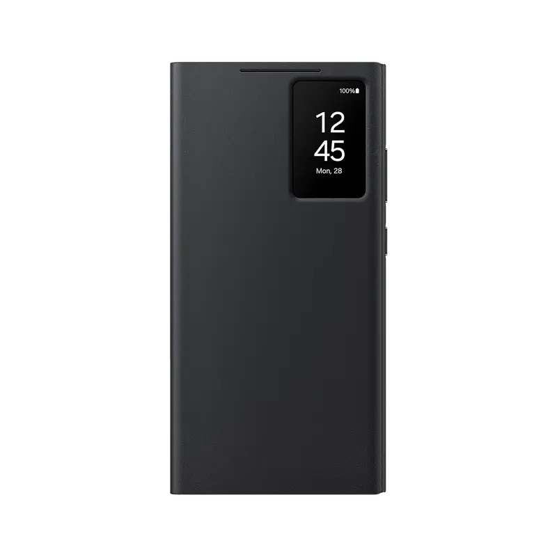 Чехол книжка Samsung Smart View Wallet for Galaxy S24 Ultra, Чёрный - photo