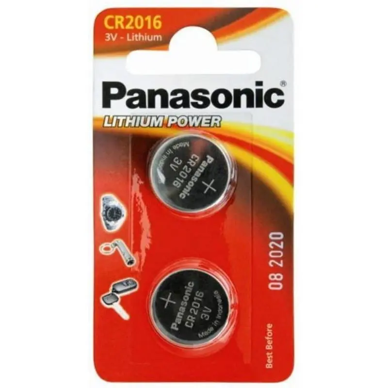Baterii rotunde Panasonic CR-2016EL, CR2016, 2buc. - photo