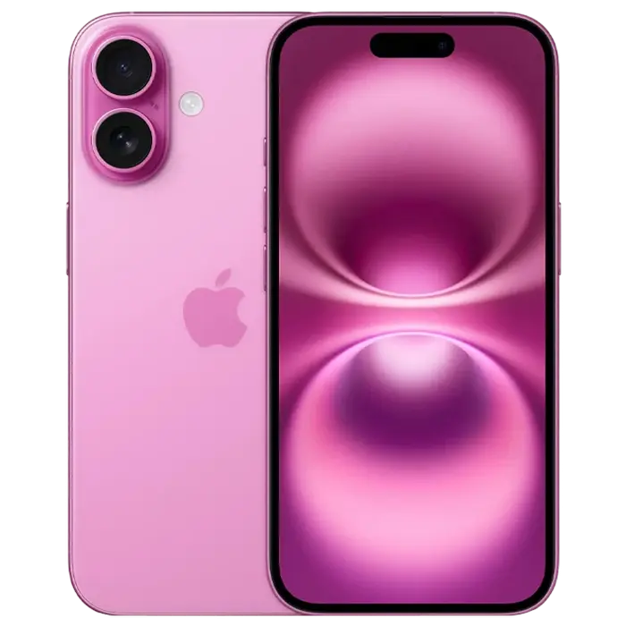 Смартфон Apple iPhone 16, 128Гб, Розовый - photo