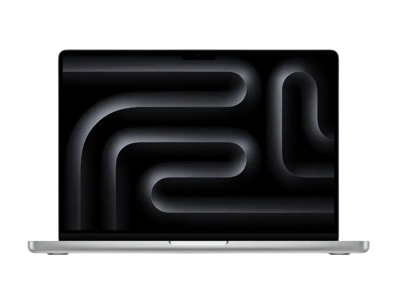 Ноутбук 14,2" Apple MacBook Pro 14 A2992, Серебристый, M3 with 8-core CPU and 10-core GPU, 8Гб/1024Гб, macOS Sonoma - photo