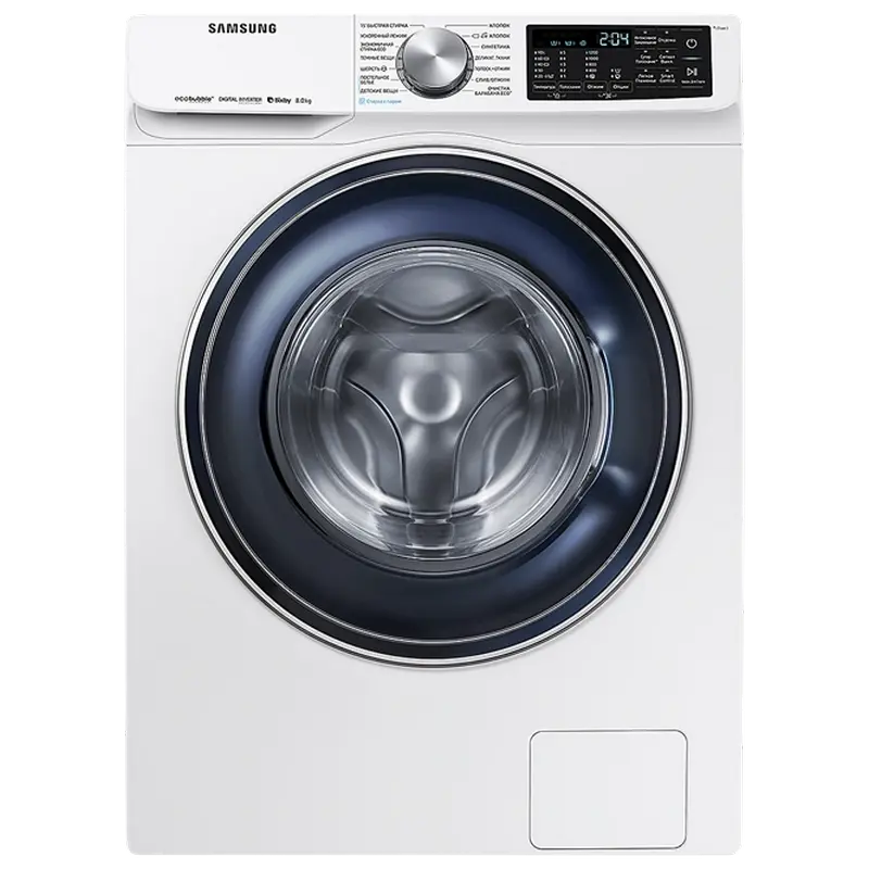 Mașină de spălat Samsung WW80R62LVFWDLP, 8kg, Alb - photo