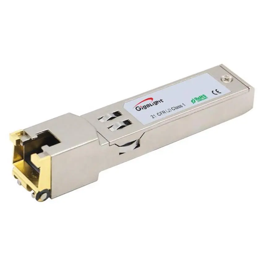 SFP 10/100/1000Mbps to Copper RJ-45, Copper Transceiver(, (Cisco Compatible) - photo