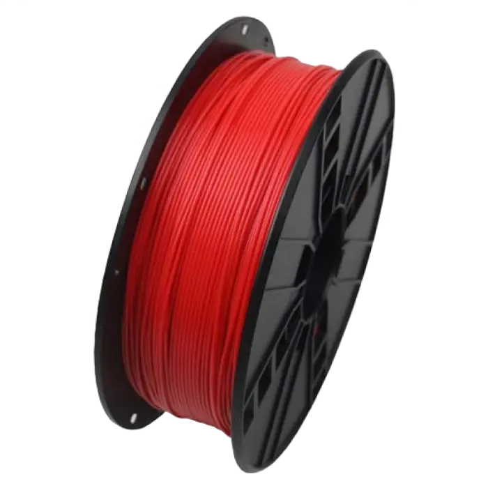 Filament pentru imprimantă 3D Gembird 3DP-ABS1.75-01-R, ABS, Roșu , 1.75 mm, 1 kg - photo