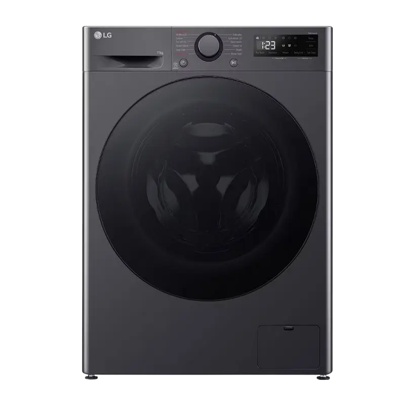 Стиральная машина LG F4WR511S2M, 11кг, Чёрный - photo