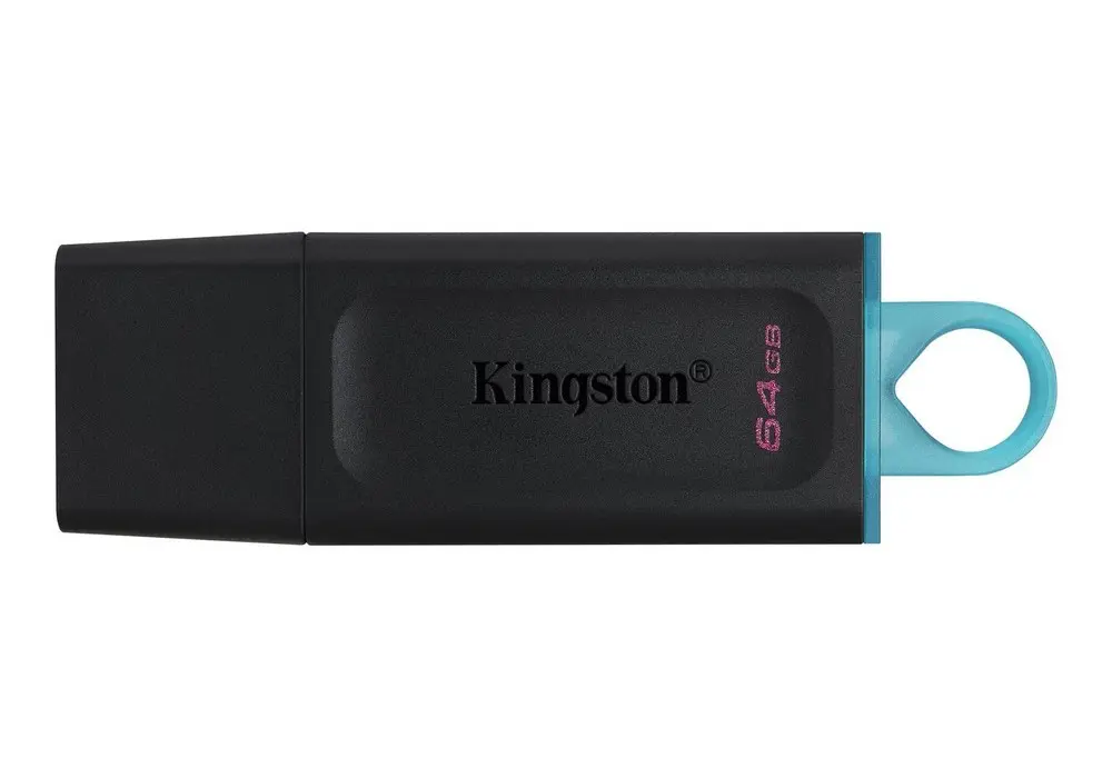 Memorie USB Kingston DataTraveler Exodia, 64GB, Negru/Albastru - photo