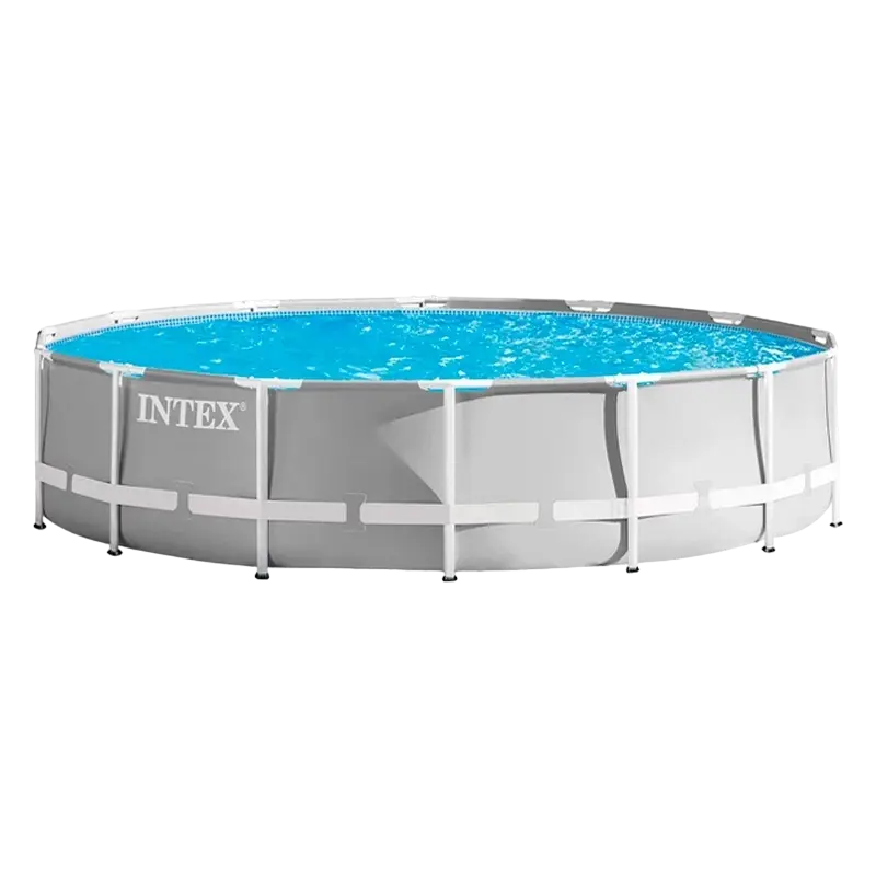 Piscină cu cadru metalic Intex, 14614L, Gri, 26724 - photo