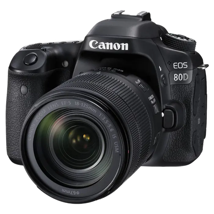 Зеркальный фотоаппарат Canon EOS 80D & EF-S 18-135mm f/3.5-5.6 IS nano USM KIT - photo