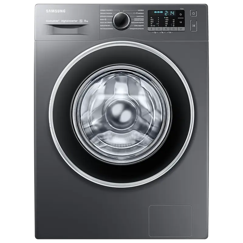 Mașină de spălat Samsung WW80J52K0HX/CE, 8kg, Gri - photo
