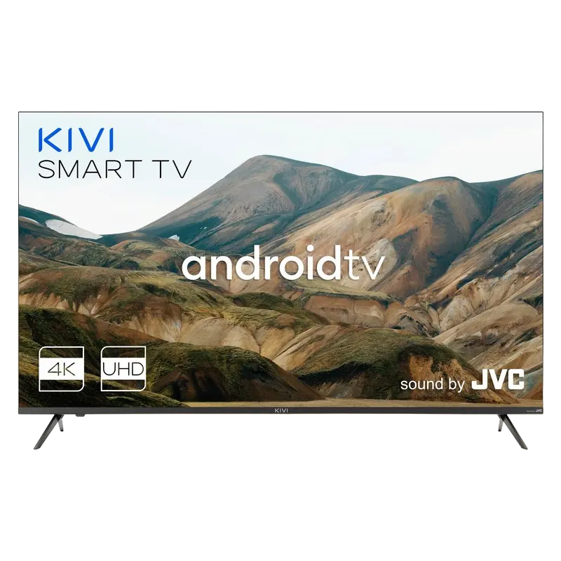 55" LED SMART TV KIVI 55U740LB, 3840x2160 4K UHD, Android TV, Negru - photo