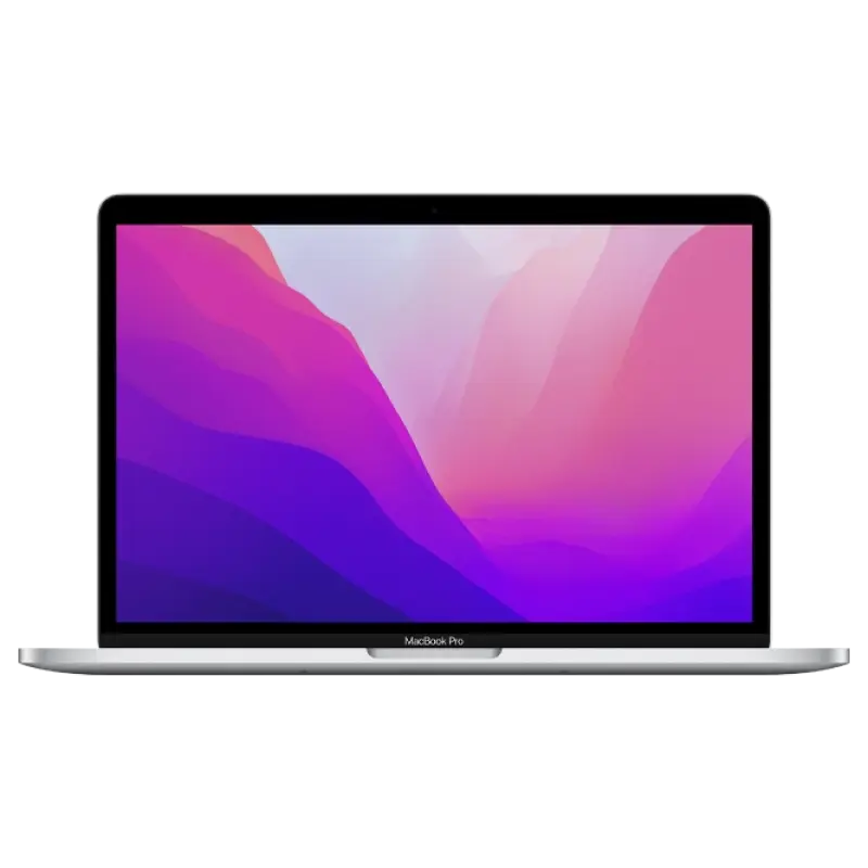 Laptop 13,3" Apple MacBook Pro 13 A2338, Argintiu, M2 with 8-core CPU and 10-core GPU, 8GB/512GB, macOS Monterey - photo