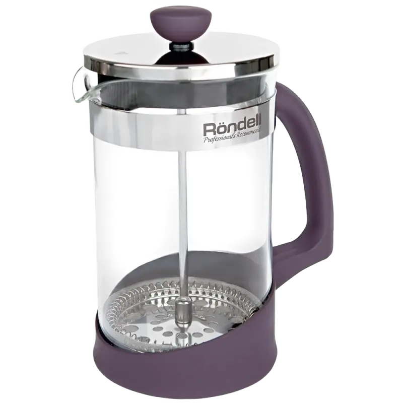 Cafetiera French Press Rondell RDS-938, 1L, Violet - photo