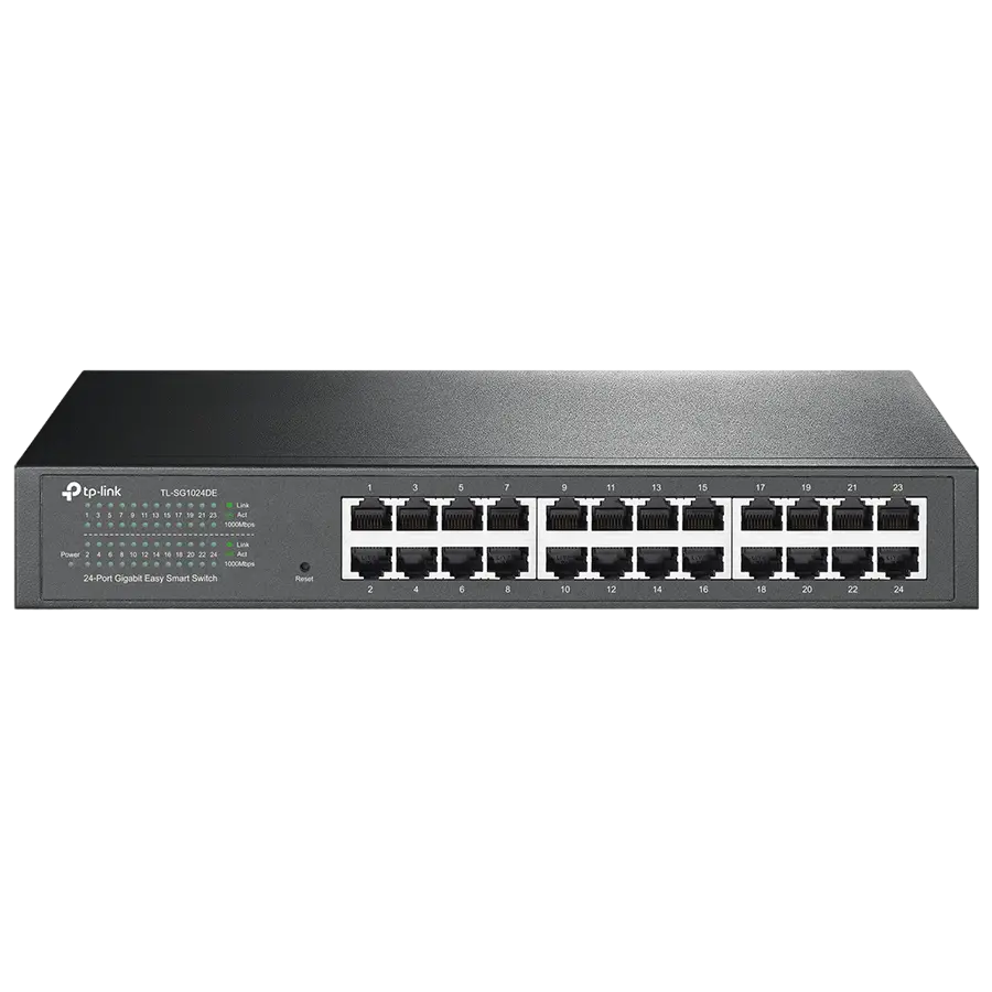 Сетевой коммутатор TP-LINK TL-SG1024DE, 24x 10/100/1000 Мбит/с - photo